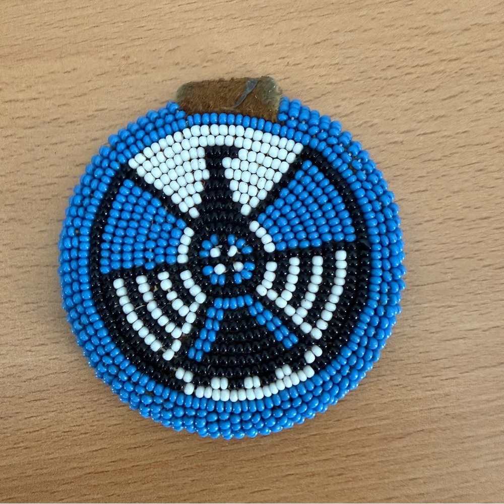 Beaded Thunderbird Pendant